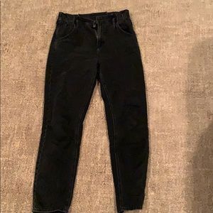 American Eagle High-Waisted Paper Bag style jeans